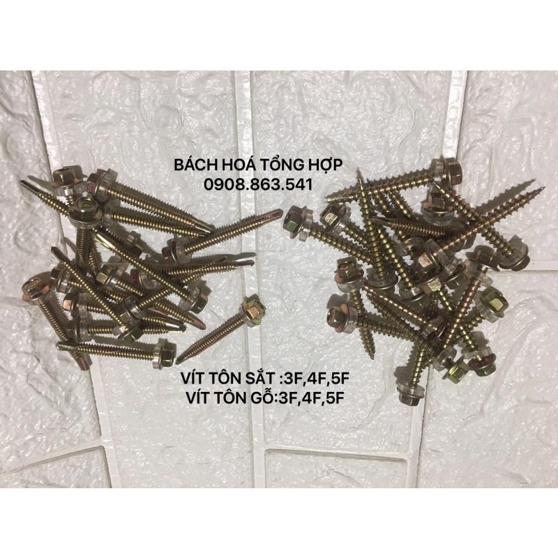 Vít Bắn Tôn,Bắn Gỗ Đầu Lục Giác 3F,4F,5F,6F,7F,1T
