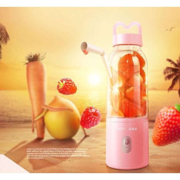 Máy xay sinh tố cầm tay Meet Juice 500ml - mayxaymeet 2020