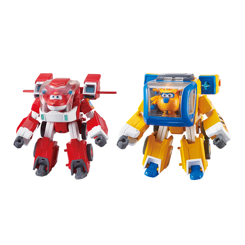 Đồ Chơi Mô Hình SUPERWINGS Robot Biến Hình Mới Kết Hợp Siêu Xe Cứu Hộ Jett Tia Chớp Nân YW750321