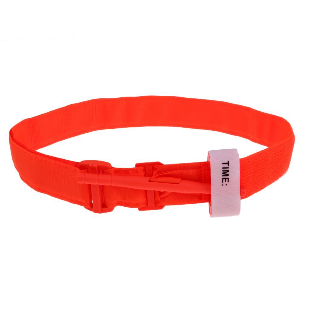 Outdoor Hiking Emergency Rescue Bandage Tourniquet Buckle First Aid Quick Slow Release