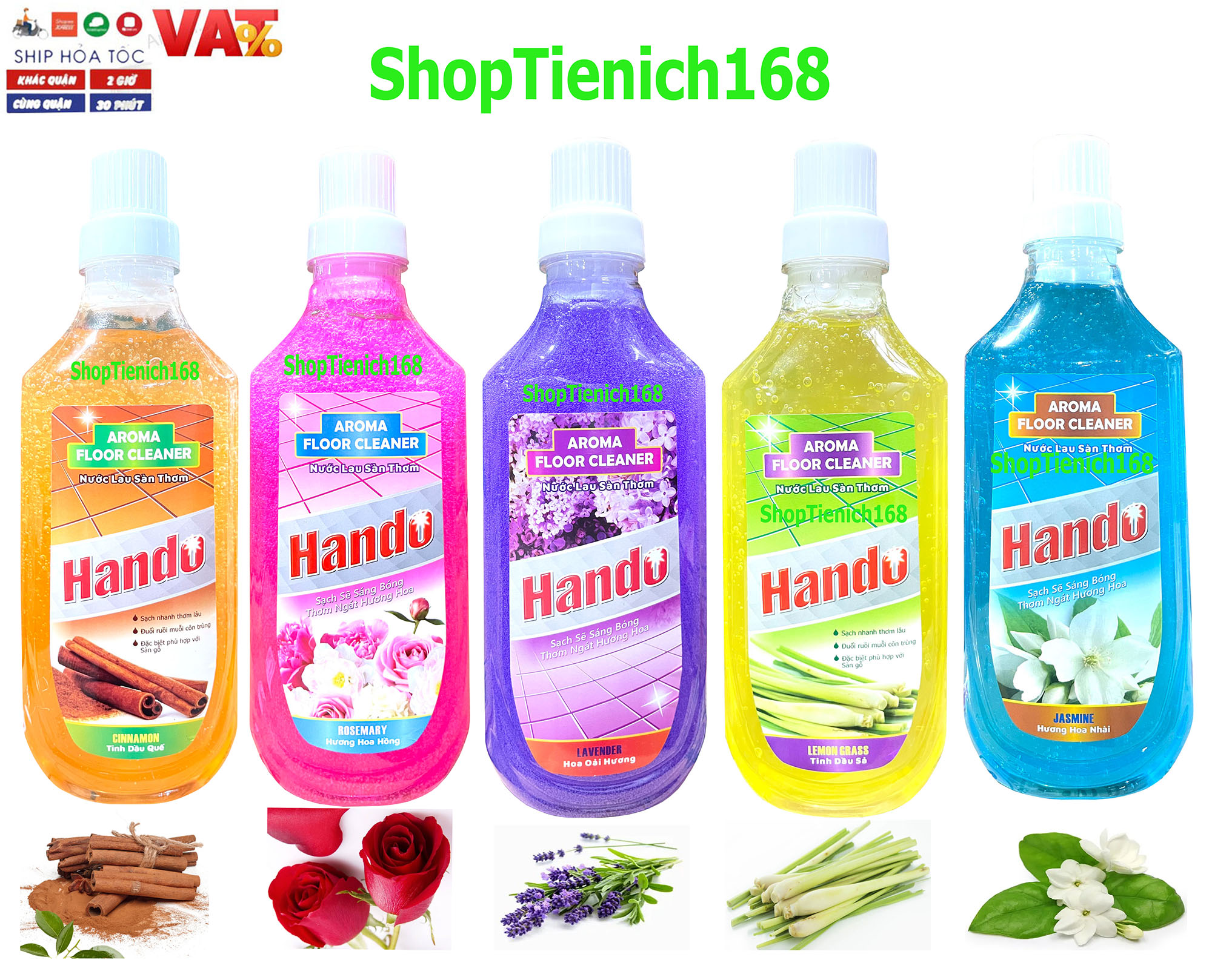 Nước thơm lau sàn nhà Hando