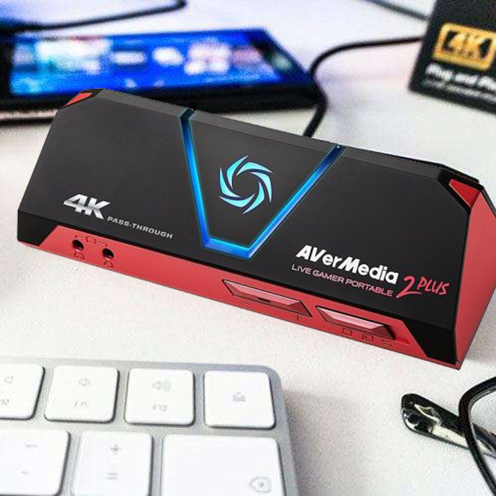 Thiết Bị Ghi Hình 4K Live Gamer Portable 2 Plus Avermedia GC513 Kèm Tấm Lót Chuột Cao Cấp AZONE  - Hàng Chính Hãng