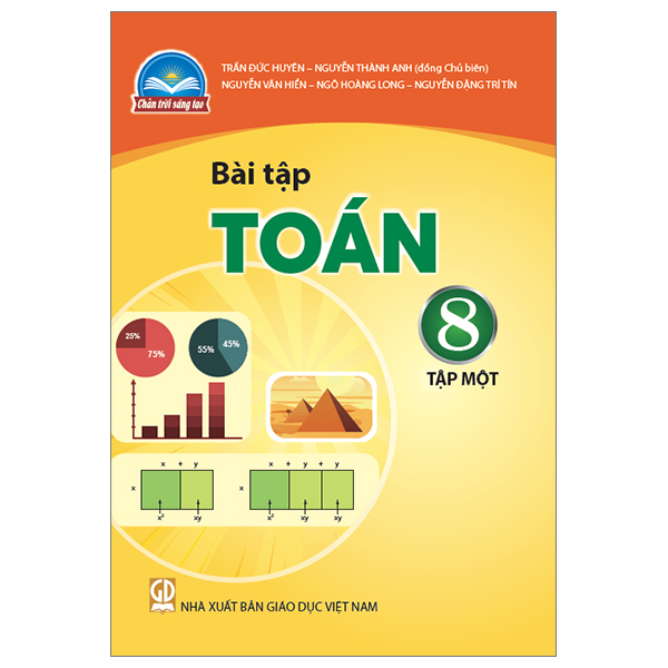 Sách Bài Tập Toán 8- tập một- Chân Trời Sáng Tạo (Kèm Nilon bọc Sách)
