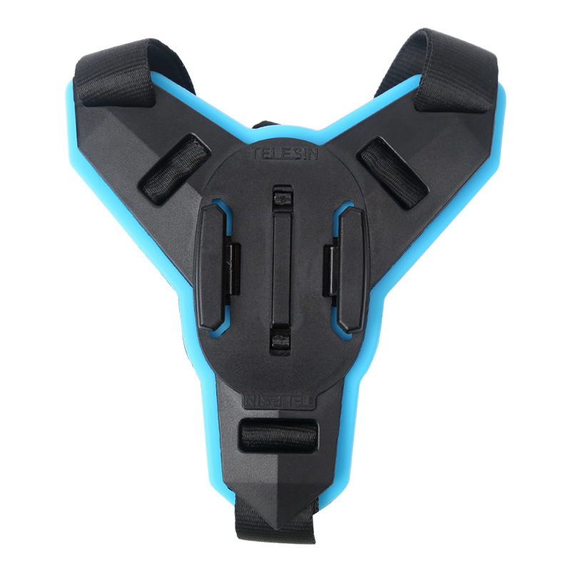 Mount Gắn Cằm Cho GoPro Telesin - Bộ Gắn Cằm Lên Mũ Fullface Kèm đế khóa J
