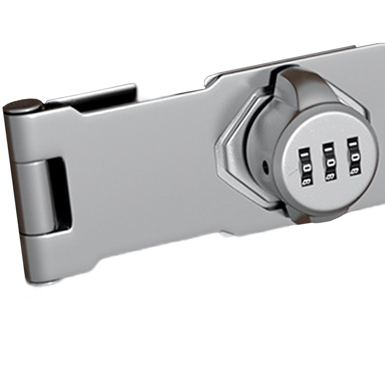 Mechanical Password Door Lock, Sliding Door Lock, Keyless Cabinet Password Hasp Lock, Drawer Lock, Refrigerator Lock