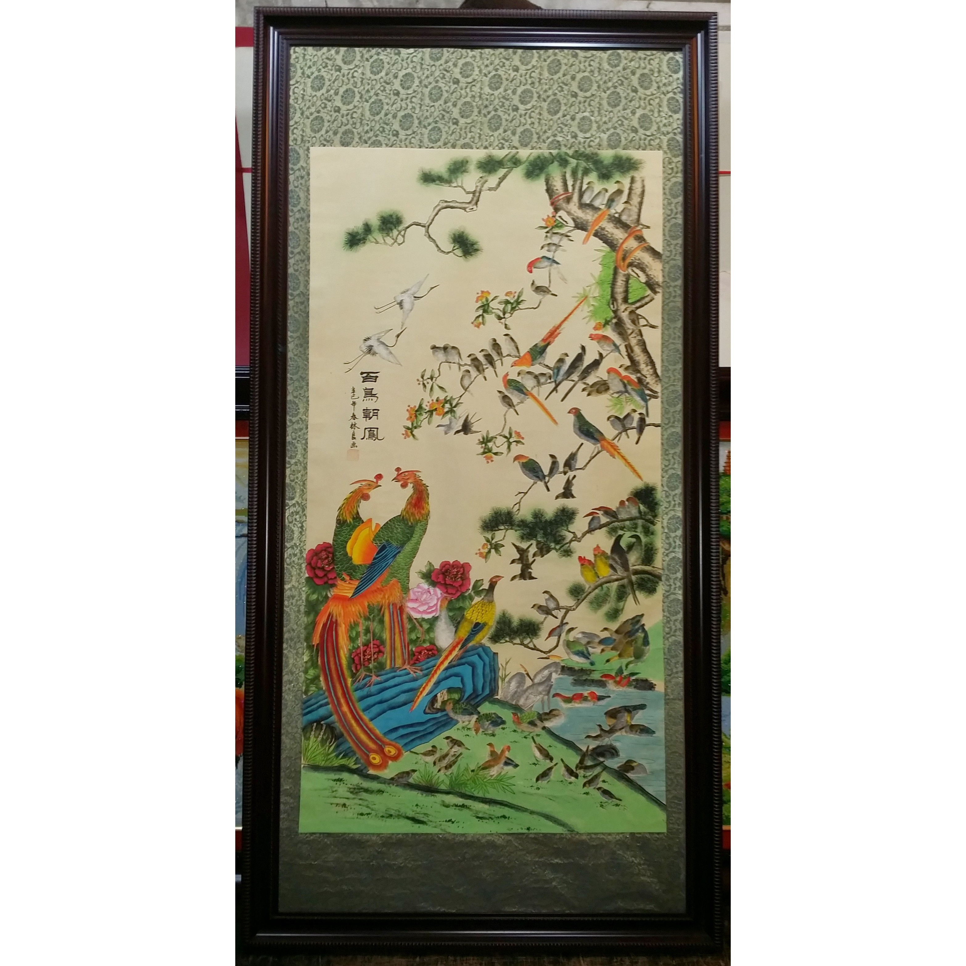 Tranh thủy mặc. PHÚ QUÝ CÁT TƯƠNG - TM29