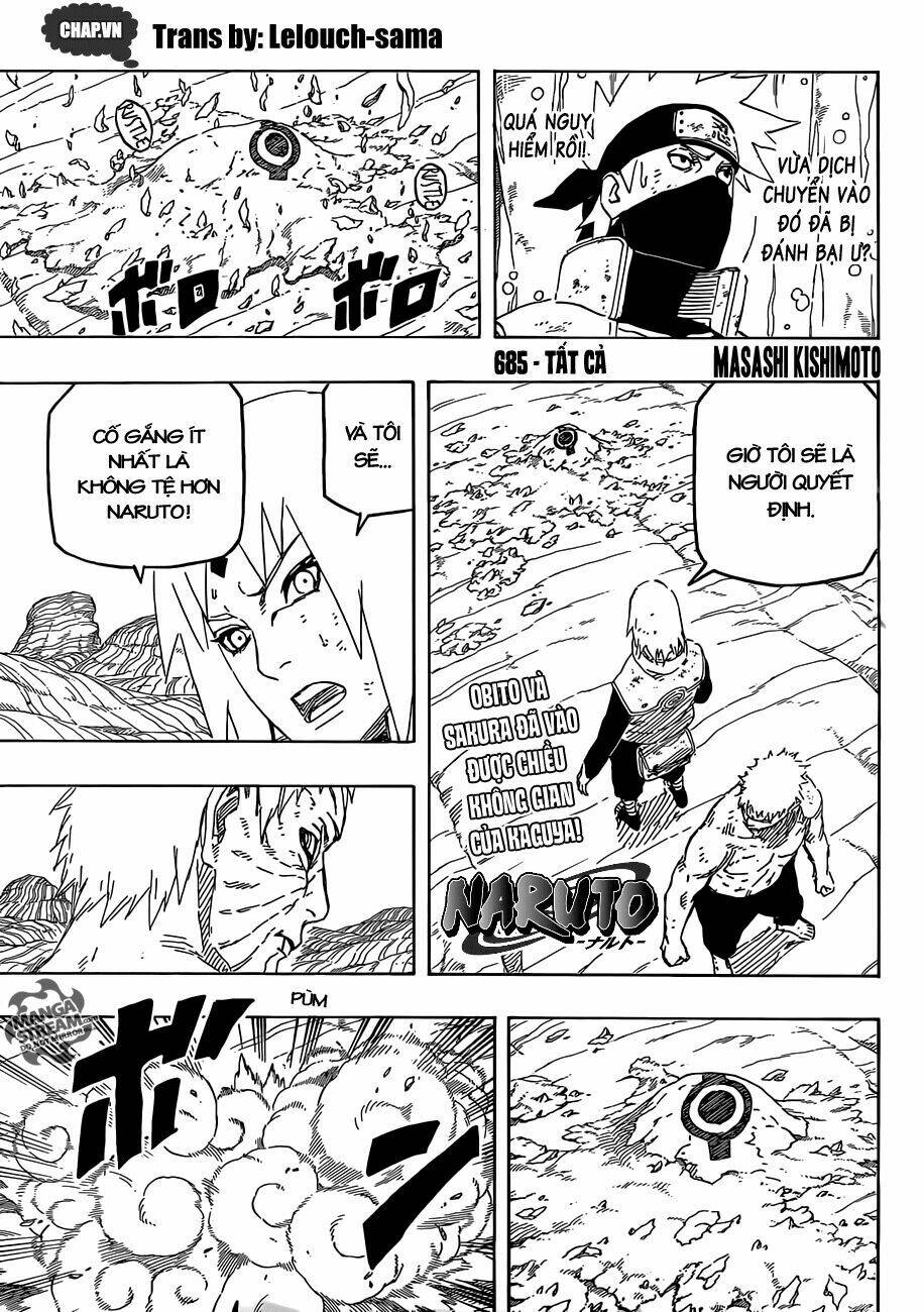 naruto - cửu vĩ hồ ly chapter 685 1