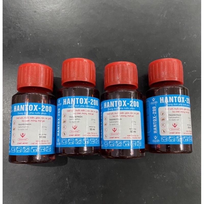 Thuốc diệt kiến, dán, ve ghẻ - Hantox 50ml