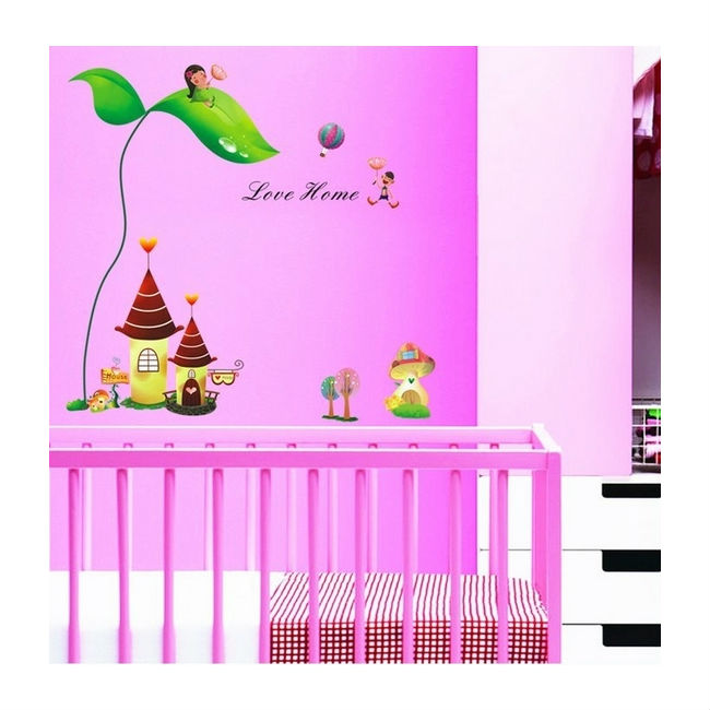 Decal Dán Tường Ngôi Nhà Tí Hon EB15
