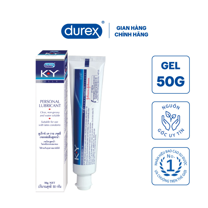 Gel bôi trơn Durex K-Y Jelly 50g - KY Jelly