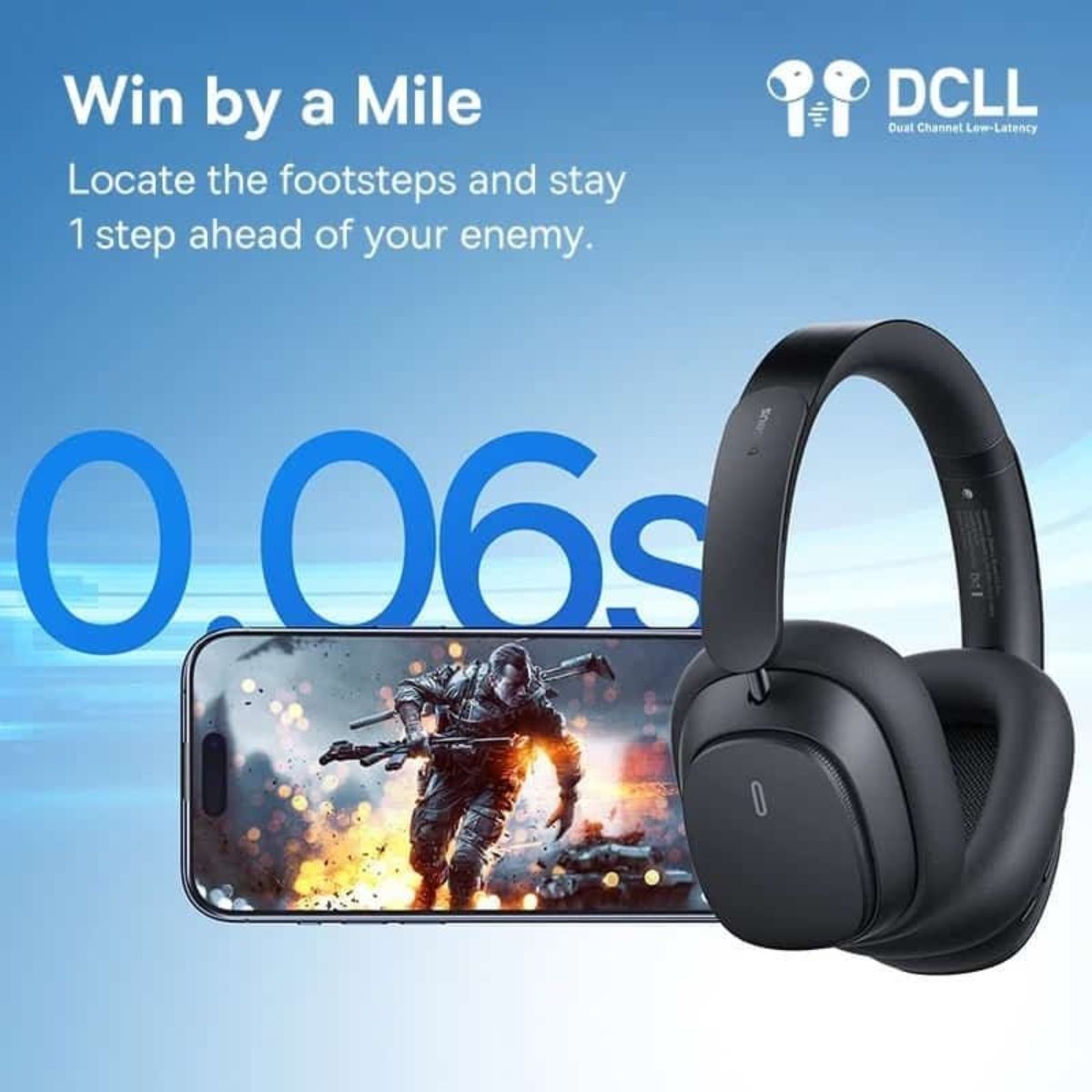 Tai Nghe Baseus Bowie H1 Pro ANC Chụp Tai Không Dây- hàng chính hãng