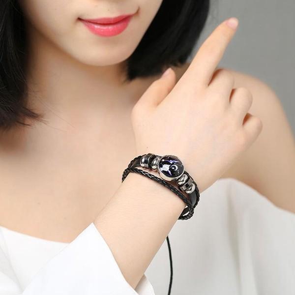 VÒNG TAY 12 CUNG HOÀNG ĐẠO DÂY RÚT VT03