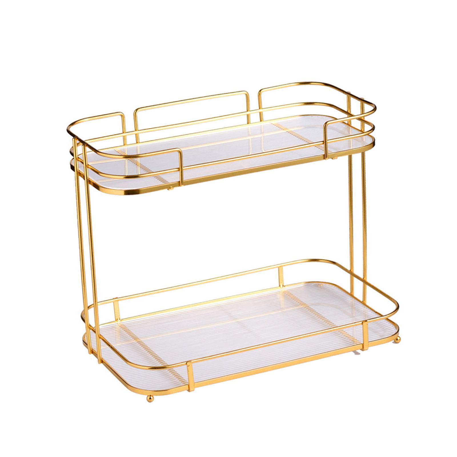 Countertop Organizer Multifunction Storage Shelf for Office Kitchen Tabletop