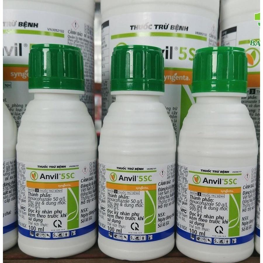 CHẾ PHẨM TRỪ BỆNH ANVIL 5CS LỌ 100ML- GIÚP SẠCH NẤM BỆNH CHO HOA HỒNG