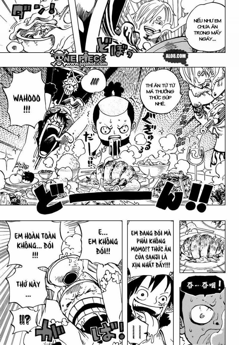 đảo hải tặc - one piece chapter 696 13