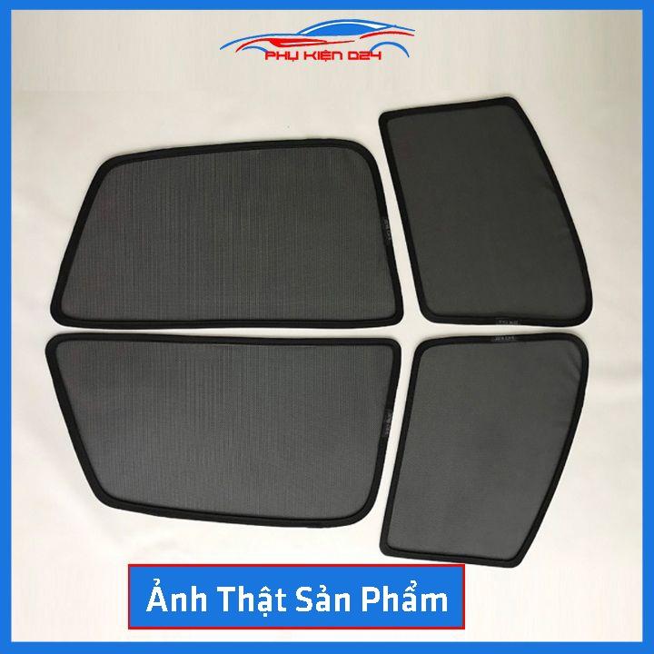 Bộ 4 rèm chắn nắng nam châm Mazda CX-5 2014-2015-2016-2017 khung cố định chống tia UV