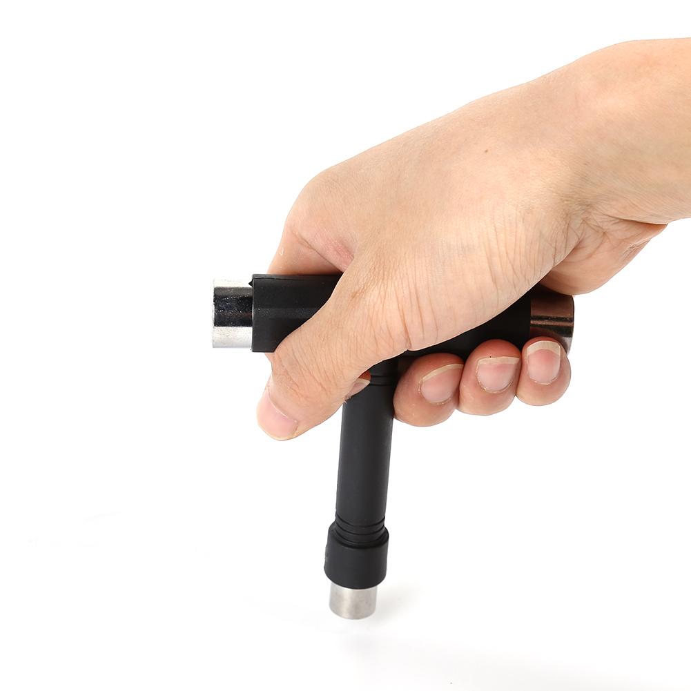 Ổ cắm công cụ ván trượt chữ T Cờ lê Kick Scooter Cờ lê Dụng cụ cầm tay Mini Kick Scooter Ổ cắm đa chức năng Skate T-Tool