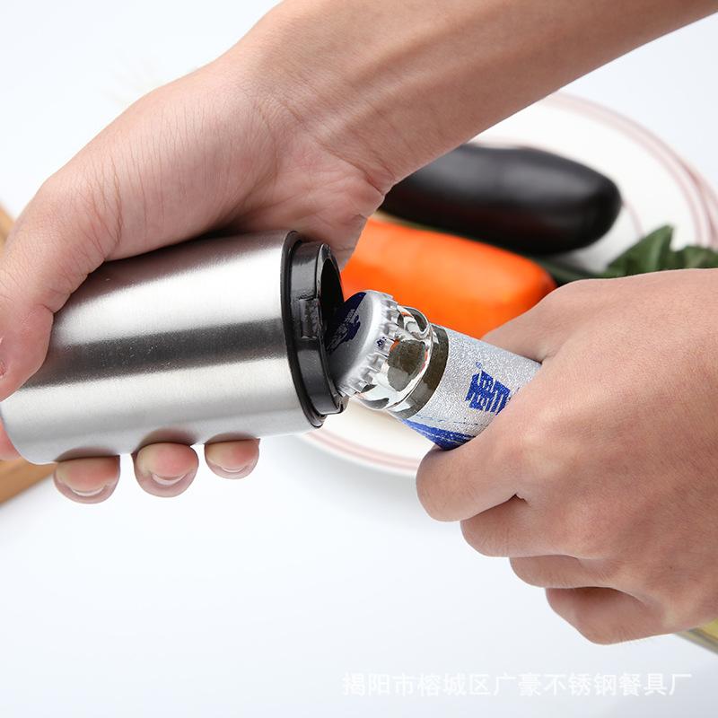 Đồng Hồ Nam Dây Thép Không Gỉ Dụng Cụ Mở Nắp Chai Từ Tự Động Bia Soda Nắp Đỏ Dụng Cụ Mở Nút Chai Rượu Vang Thanh Tiếp Liệu Dụng Cụ Nhà Bếp Phụ Kiện
