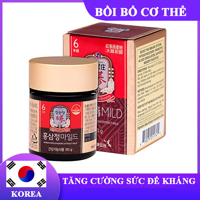 Cao Hồng Sâm Dịu Nhẹ KGC Cheong Kwan Jang Extract Mild 100g