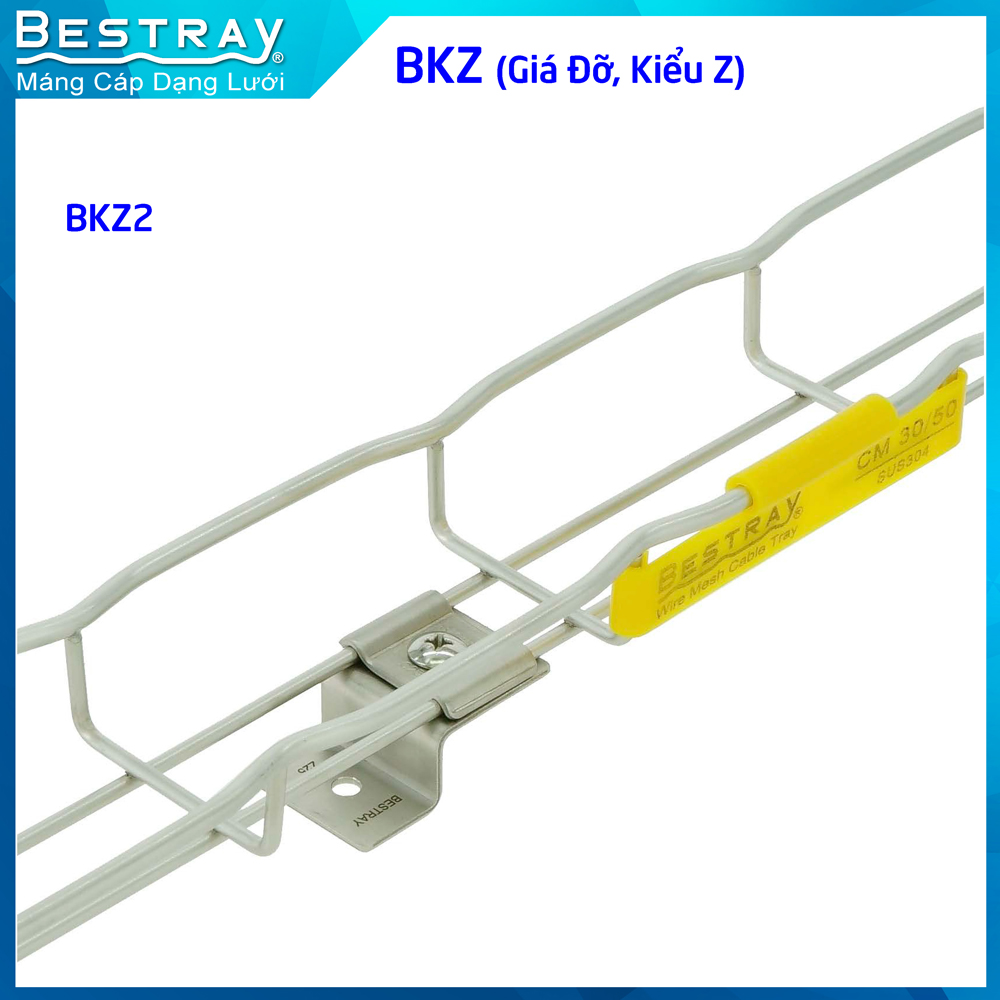 Giá Đỡ Kiểu Z | Giá Đỡ Máng Lưới Bestray | Bracket Kit, Z Type (BKZ)