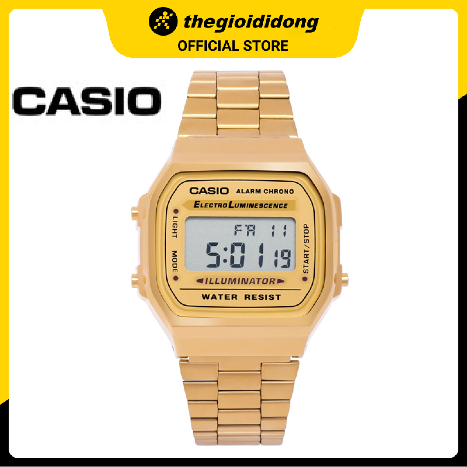 Đồng hồ unisex Casio A168WG-9WDF