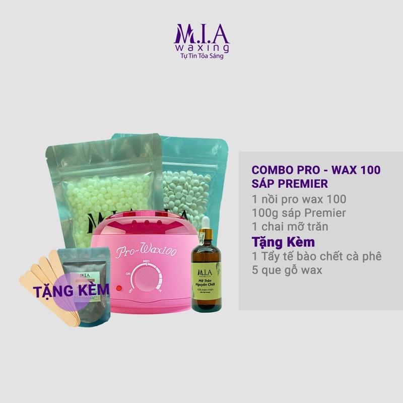 Combo Trọn Bộ Wax Lông, Combo Sáp Premier Siêu Bám Lông