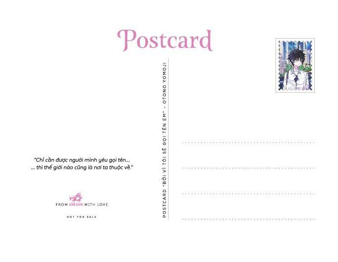 Bởi Vì Tôi Sẽ Gọi Tên Em - Tặng Kèm 2 Bookmark + 1 Postcard