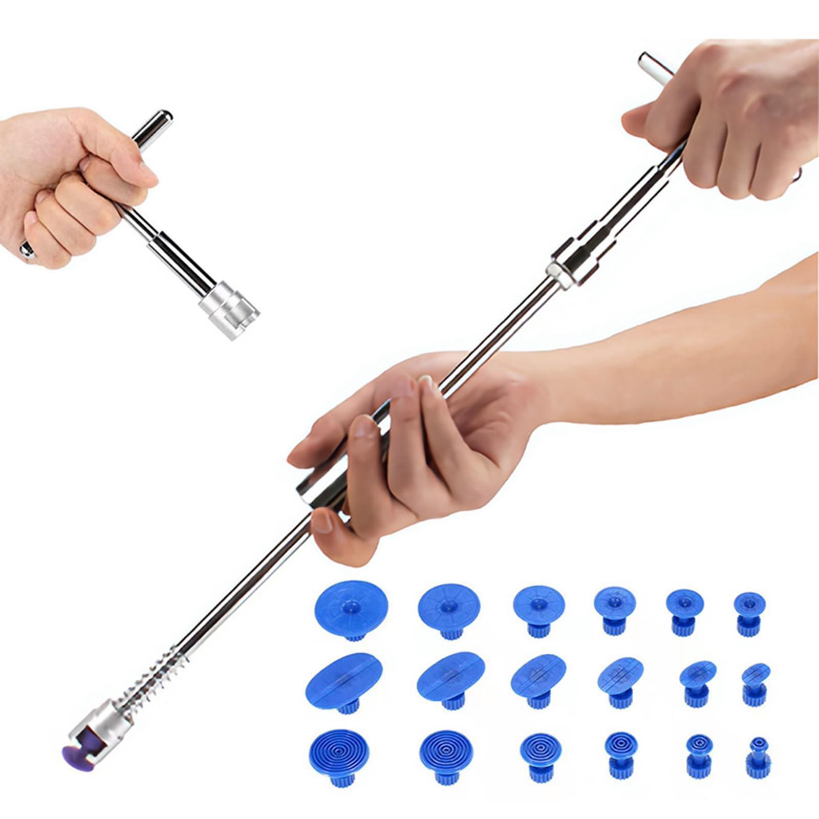 18 Pieces dents Puller Kit Repair for Automobile Car Metal Surface
