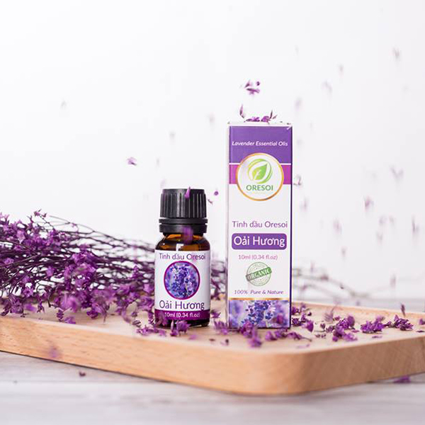 Combo 2 lọ tinh dầu oải hương hữu cơ 100% nguyên chất - Lavender Essential Oil