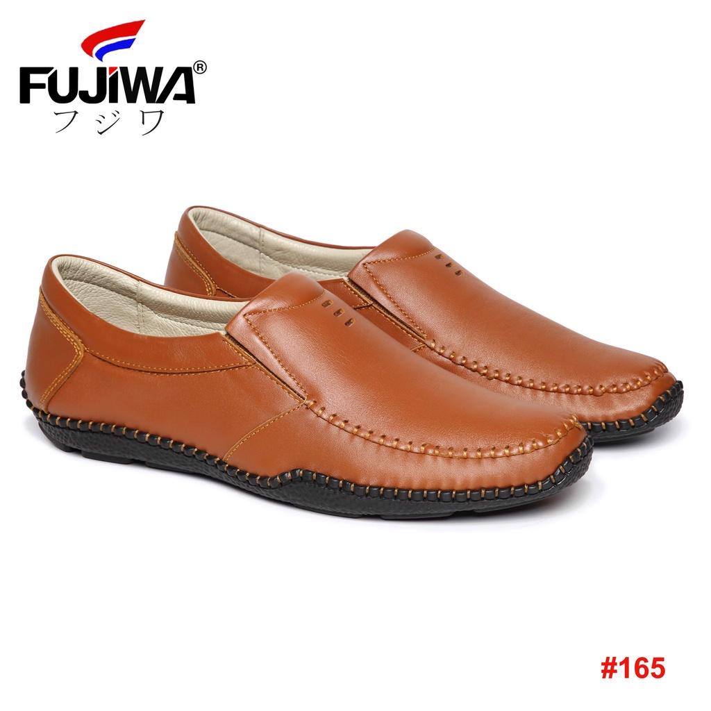 Giày Lười Da Nam Da Bò Fujiwa - HV165. 100% Da bò thật Cao Cấp loại đặc biệt. Giày được đóng thủ công . Còn Bò size 43
