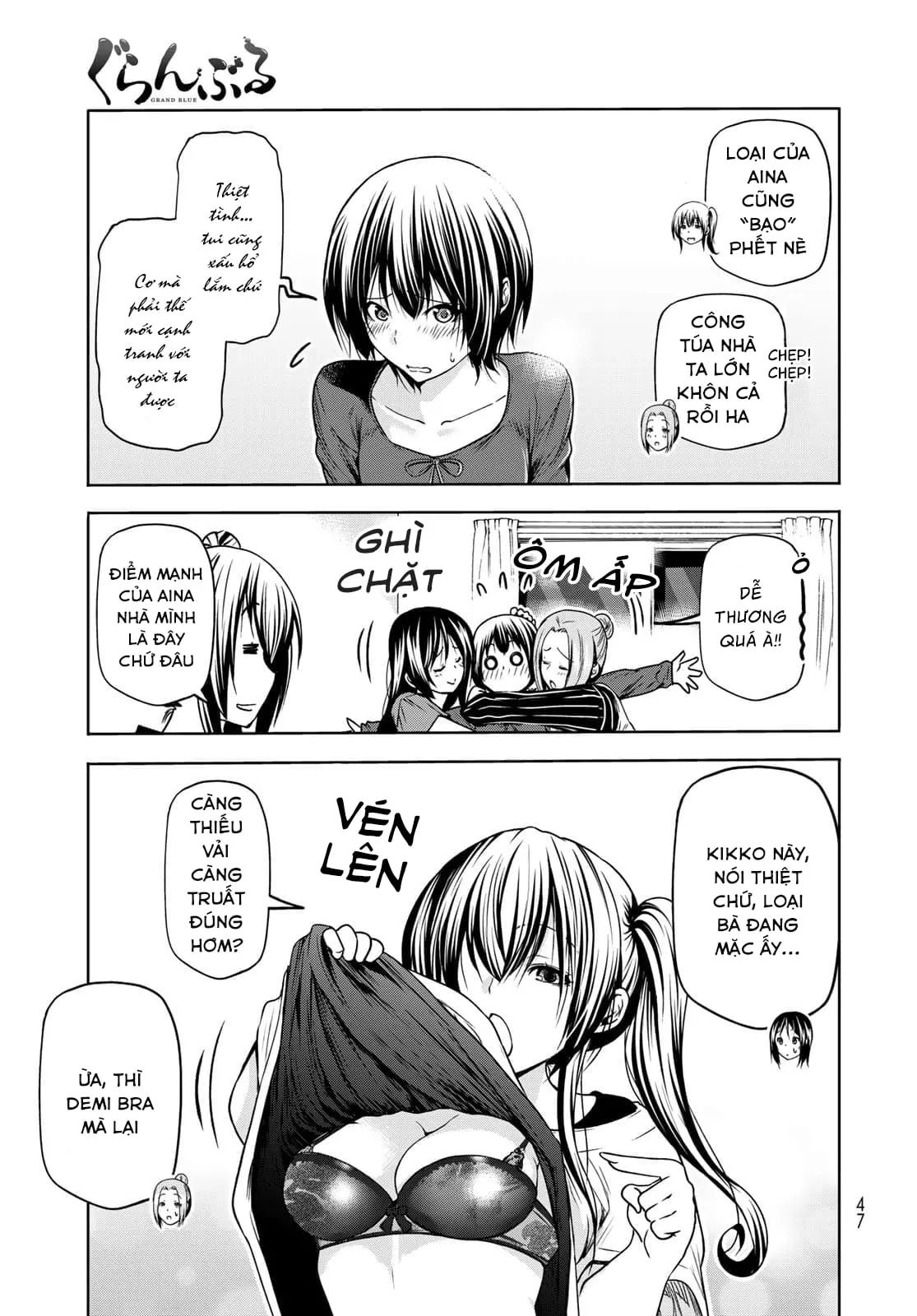 cô gái thích lặn - grand blue chapter 72 25