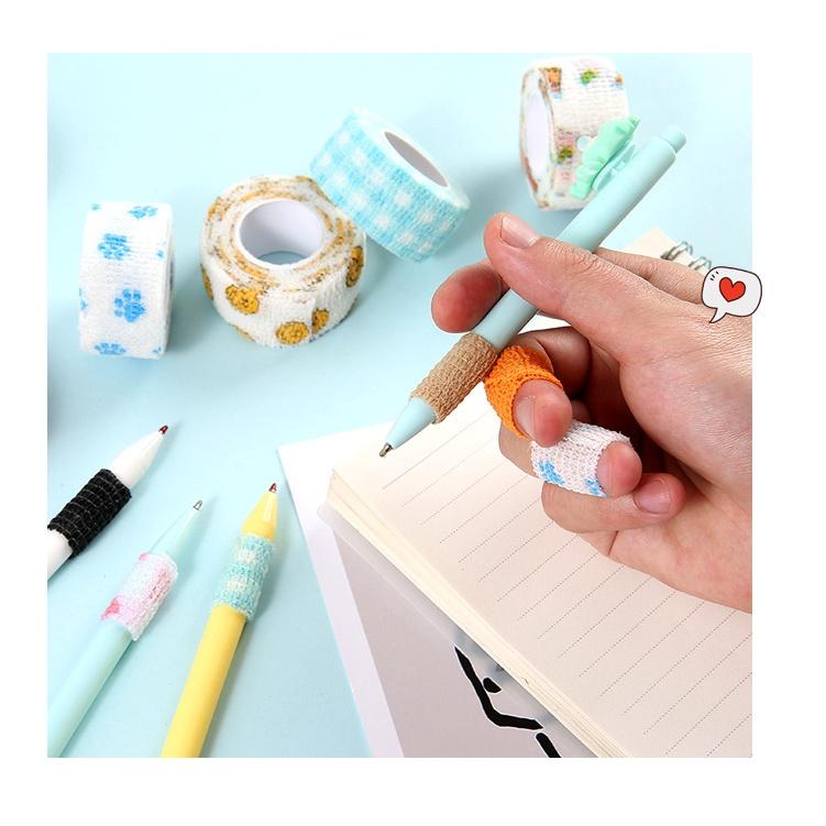 PK939 01 cuộn Băng dính washi tape họa tiết dễ thương hoạ tiết hấm bi nhiều màu, trang trí sổ tay, văn phòng