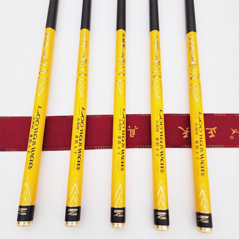 Cần câu đài Thiên Vương Thần Vũ 6H độ dài từ 3m6 đến 8m1 mã CD36