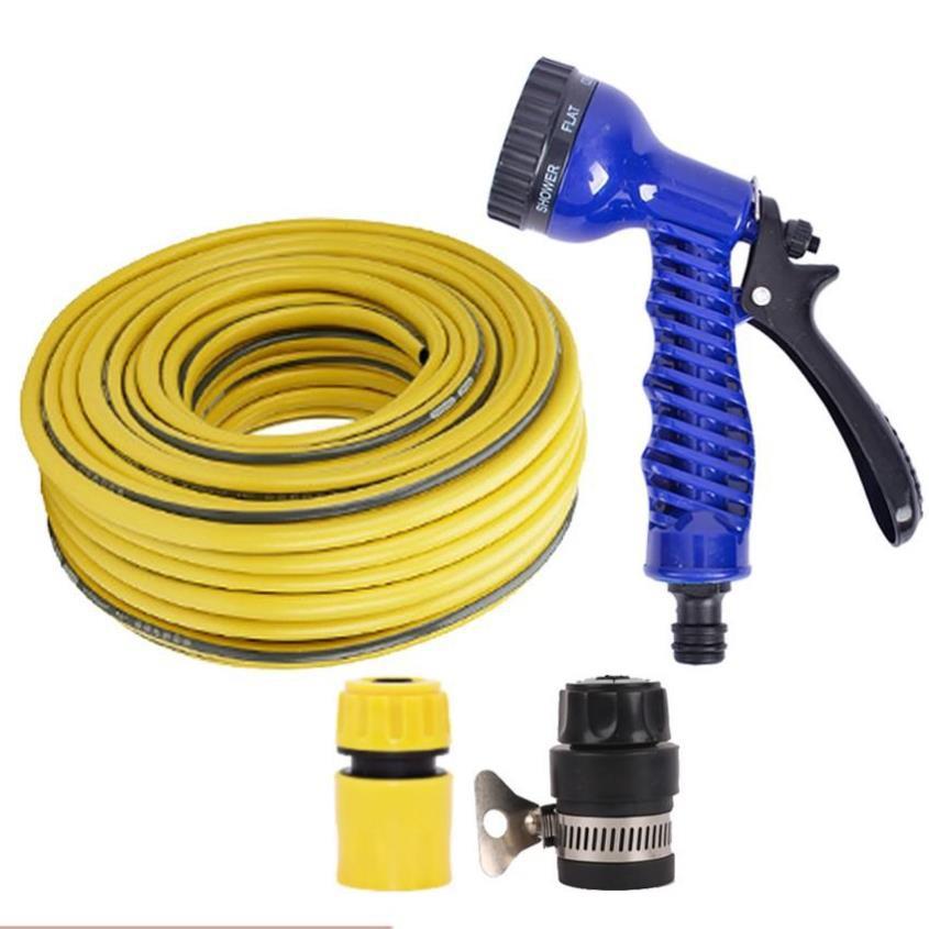 Bộ dây tăng áp 3 lần vòi xịt nước rửa xe, tưới cây loại 7-10m 206843