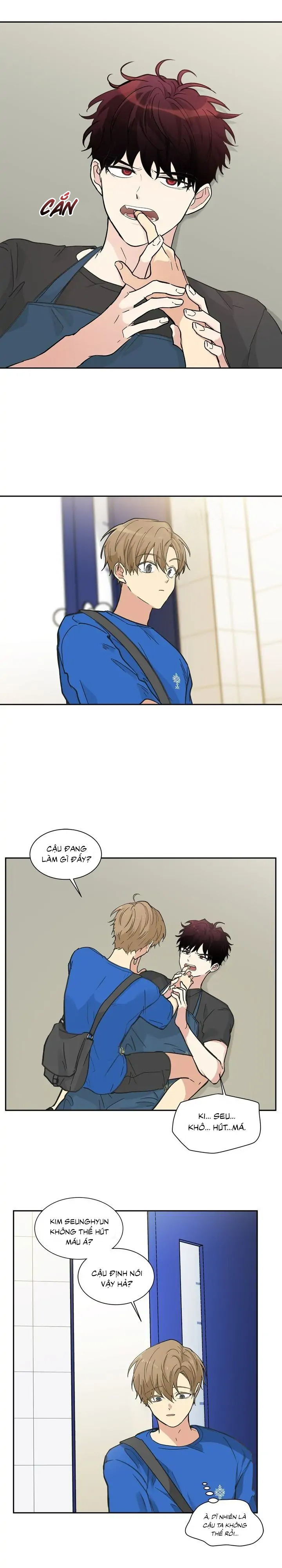 lỡ hàng xóm nhà bên là ma cà rồng thì sao?! chapter 5 28