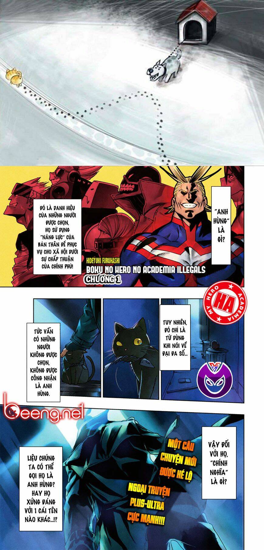 học viện siêu anh hùng: quái hiệp chapter 1 1