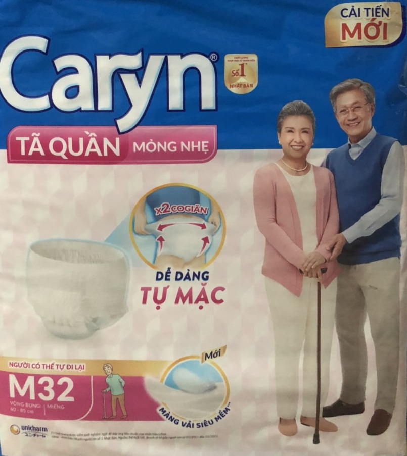 TẢ QUẦN CARYN M32 (32 MIẾNG SIZE M)