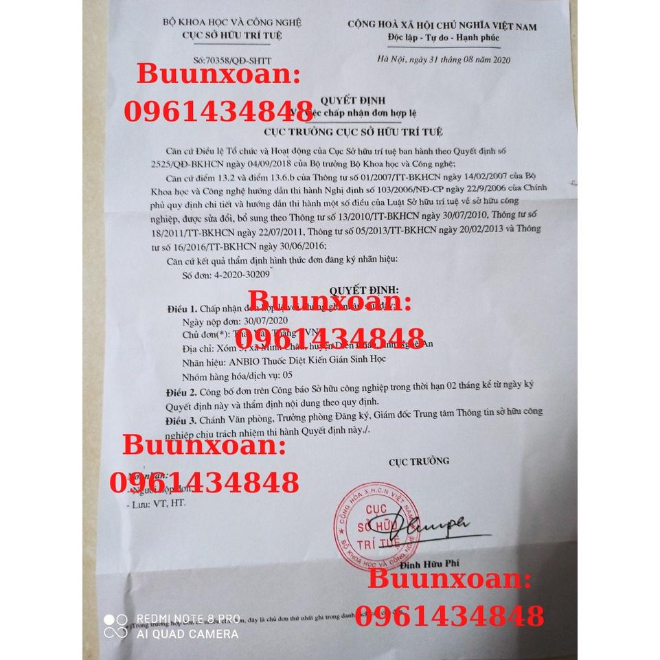 Thuốc Diệt Kiến - Diệt Gián Sinh Học ANBIO Hiệu Quả 100%