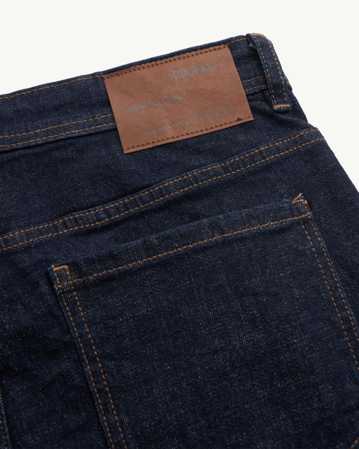Quần jeans nam dáng ôm navy form slim - RT 10S25DPA103C | ROUTINE CÀ MAU