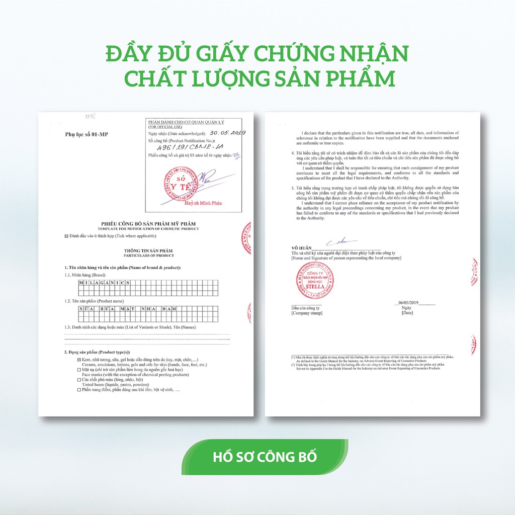 Sữa Rửa Mặt Dưỡng Ẩm, Làm Mềm Da Từ Nha Đam Tươi Phù Hợp Với Da Khô, Nhạy Cảm MILAGANICS 30ml