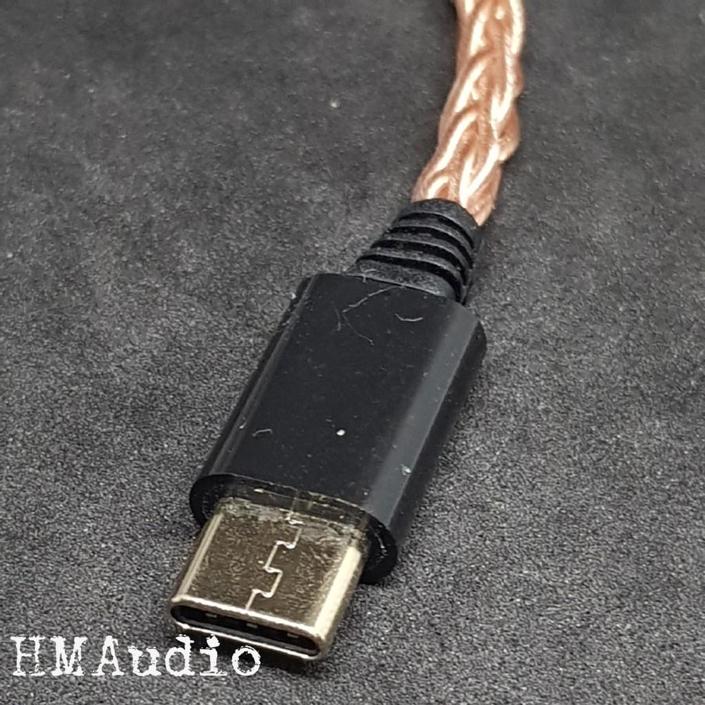 Cáp OTG type C to micro USB