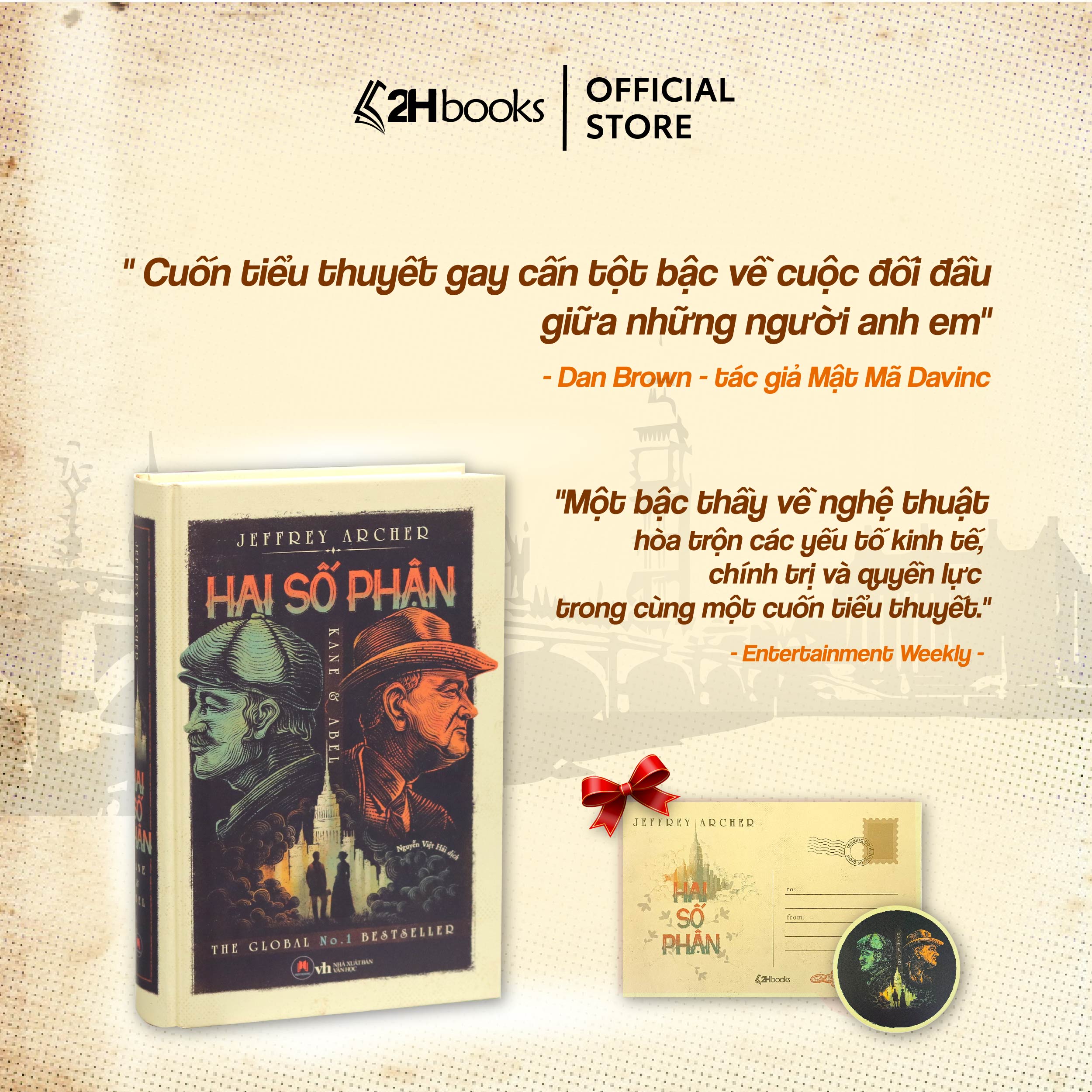 Hai Số Phận (Bìa Cứng)-Tiểu thuyết, Tác phẩm kinh điển (Tái bản 2024)-( Tặng kèm Bookmark và Postcard). - 2HBooks