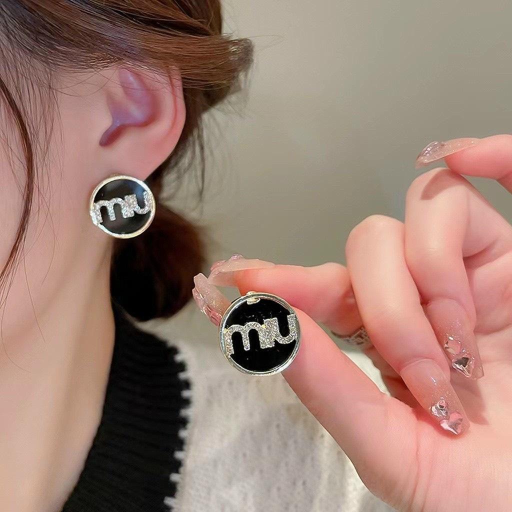 Bông tai thời trang nữ MIU phong cách sang trọng BTBA D333
