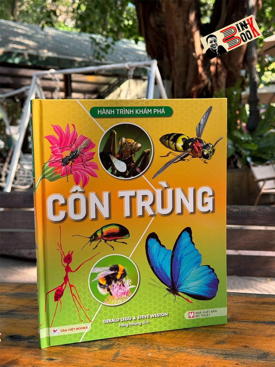HÀNH TRÌNH KHÁM PHÁ -CÔN TRÙNG _Gerald Legg &amp; Steve Weston- Hồng Nhung dịch- Tân Việt - NXB Mỹ Thuật