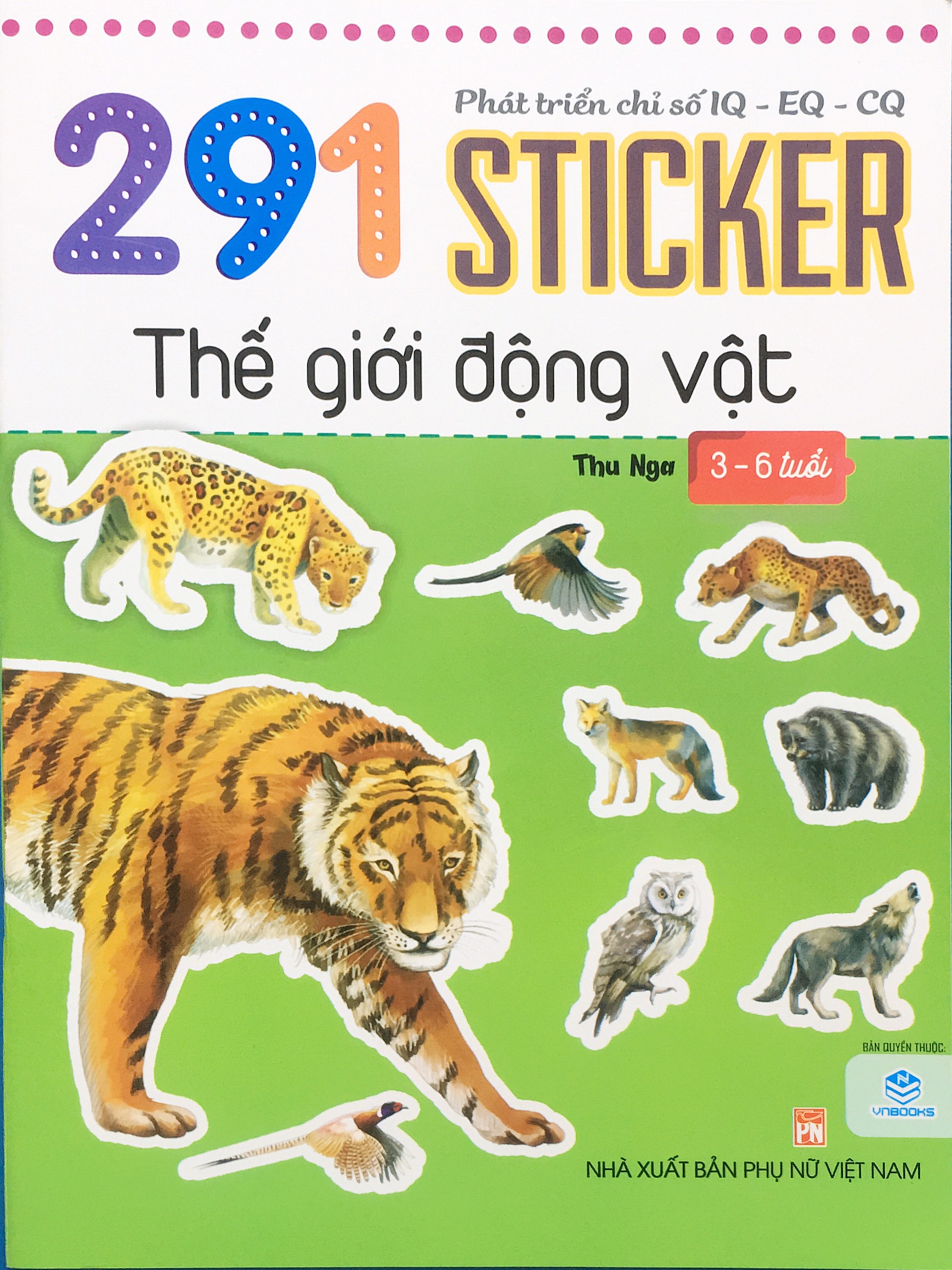 291 sticker thế giới động vật