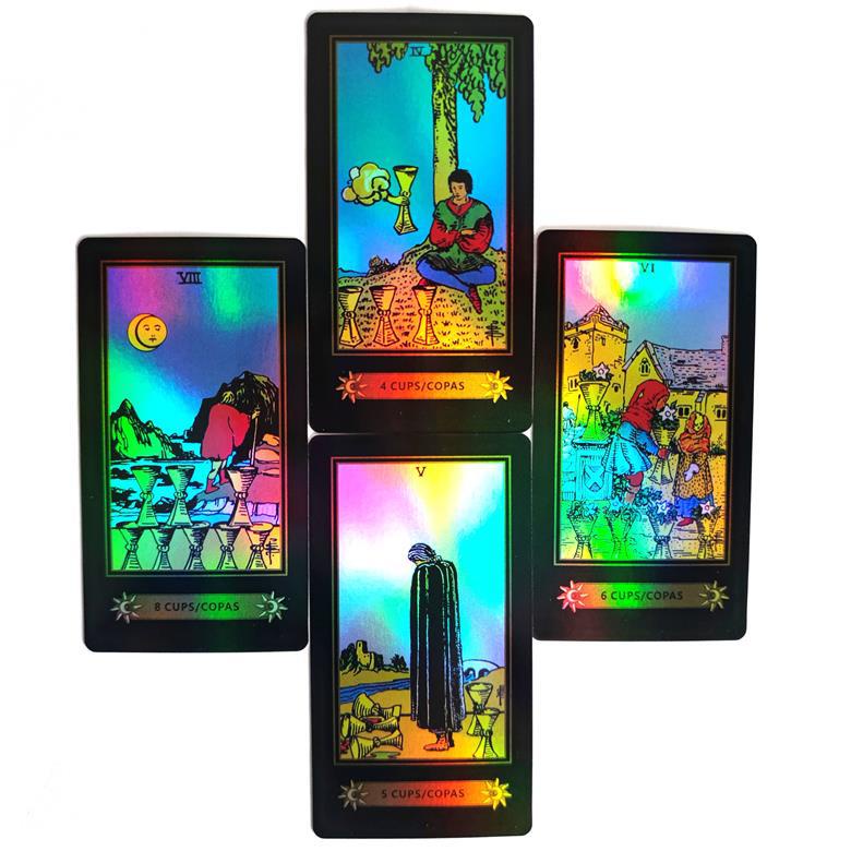 Bộ Bài Classic Tarot Bản Óng Ánh T26