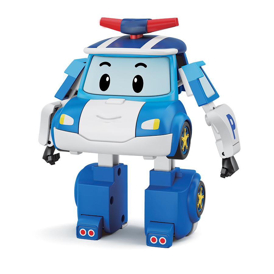 Đồ Chơi Robot Biến Hình Xe Cảnh Sát Babe Poli ROBOCAR POLI ZR916