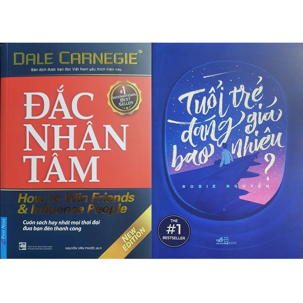 Sách Combo 2 Cuốn: Đắc Nhân Tâm + Tuổi Trẻ Đáng Giá Bao Nhiêu
