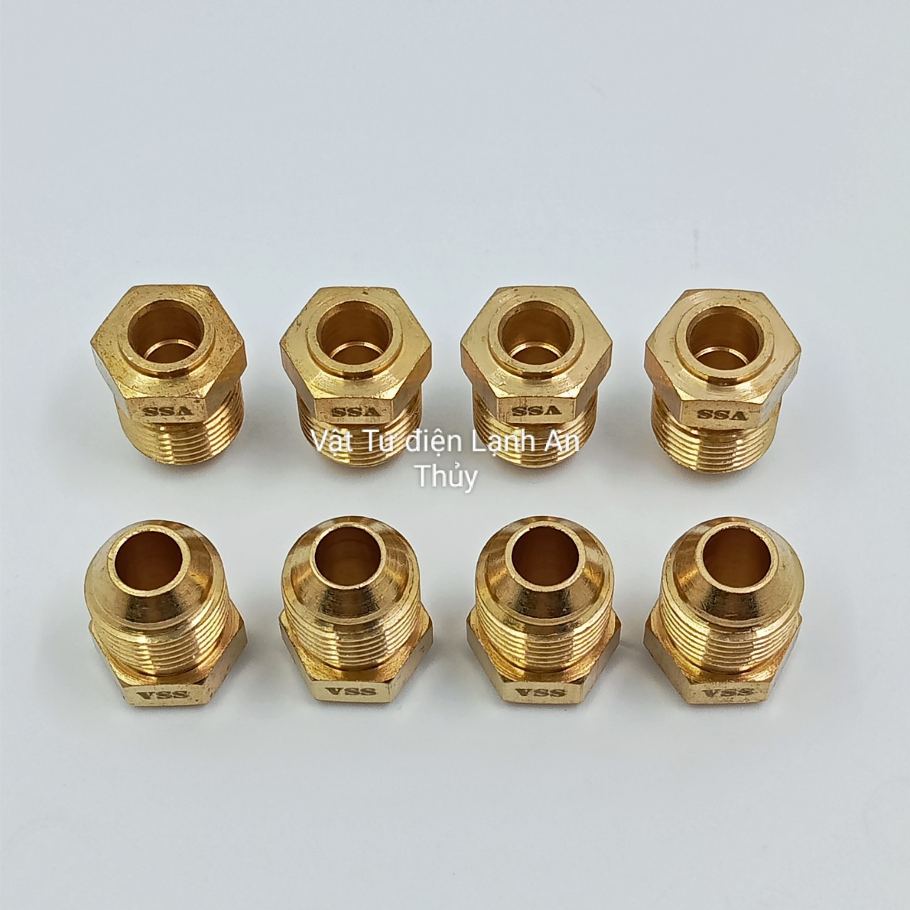 Tán hàn ống đồng phi 12 - Ốc tán ông đồng răng ngoài phi 12, Đầu hàn nối ống đồng máy lạnh phi 12, Tán hàn tăng ống đồng
