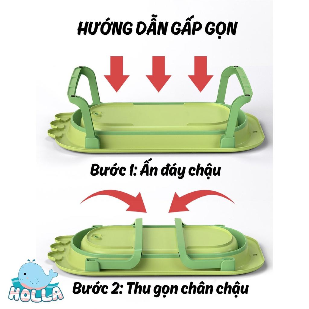 HCM Chậu Thau Tắm Trẻ Em Cho Bé Sơ Sinh Holla